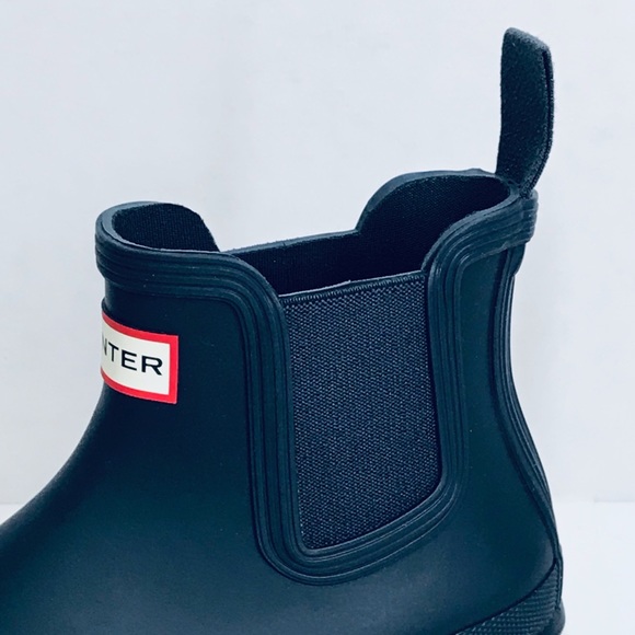 NEW- Hunter Women’s Chelsea Short Rain Boots - Picture 6 of 12
